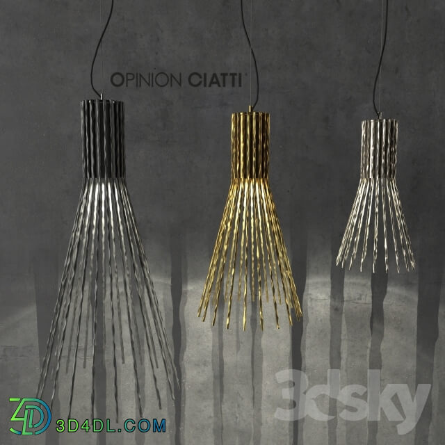 Ceiling light - Iron pendant lamp. BATTI.BATTI by Opinion Ciatti