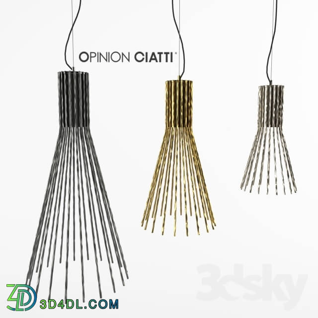 Ceiling light - Iron pendant lamp. BATTI.BATTI by Opinion Ciatti