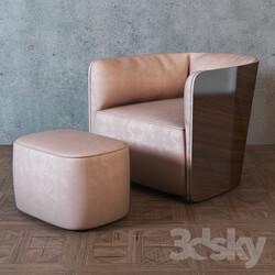 Arm chair - Flou SOFTWING 