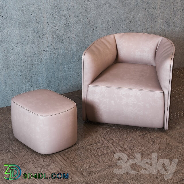 Arm chair - Flou SOFTWING