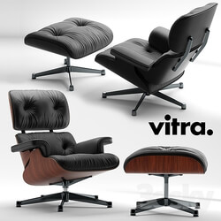 Arm chair - Armchair Vitra Lounge Chair 
