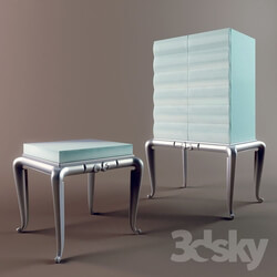Wardrobe _ Display cabinets - Cupboard and table Elledue 