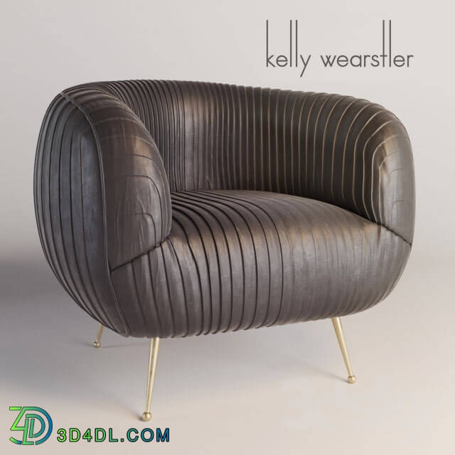 Arm chair - Chair Souffle Kelly Wearstler