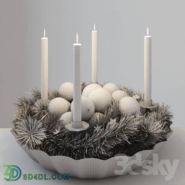 Decorative set - New Year __39_s decor