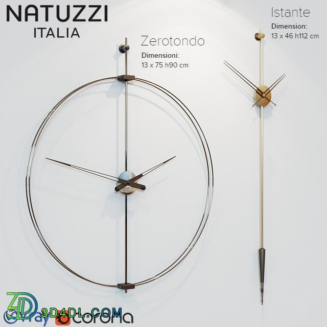 Other decorative objects - Natuzzi clock