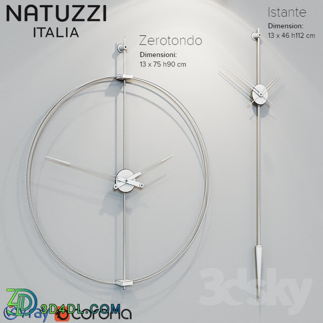 Other decorative objects - Natuzzi clock