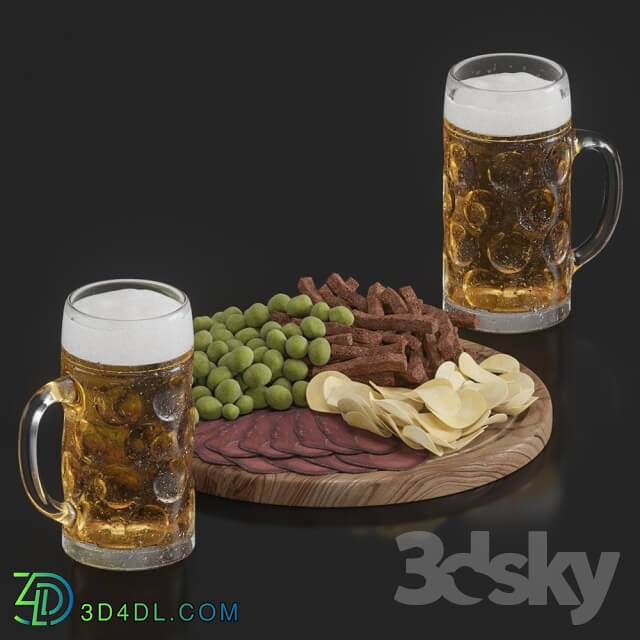 Food and drinks - Beer set
