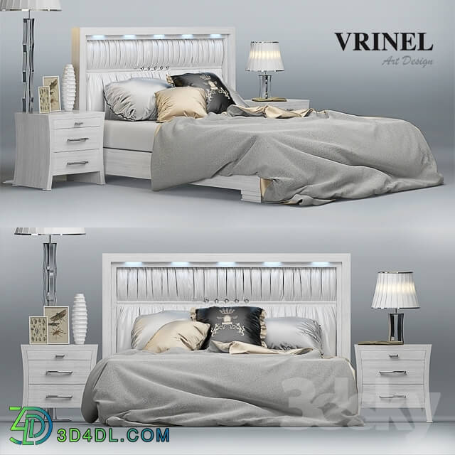 Bed - Vrinel Forever LETTO PANNELLO