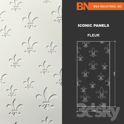 Other decorative objects - ICONIC PANELS _ FLEUR 