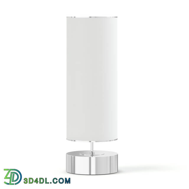 CGaxis Vol114 (16) white cylindrical floor lamp