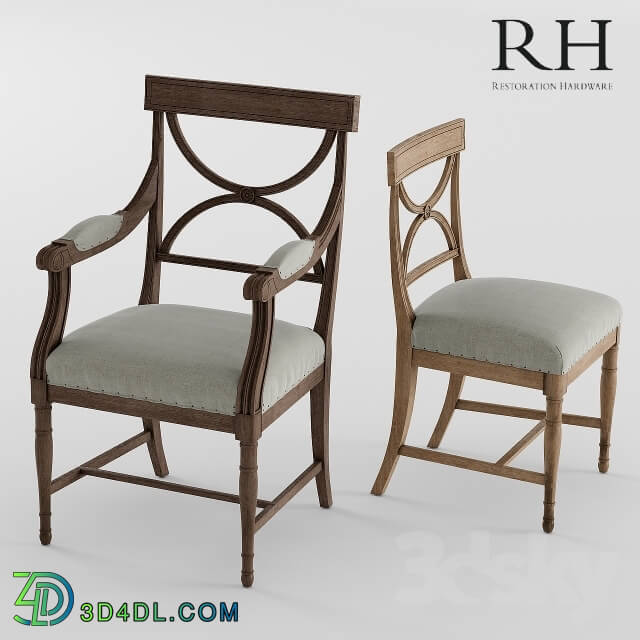 Chair - 18TH C. GUSTAVIAN X-BACK