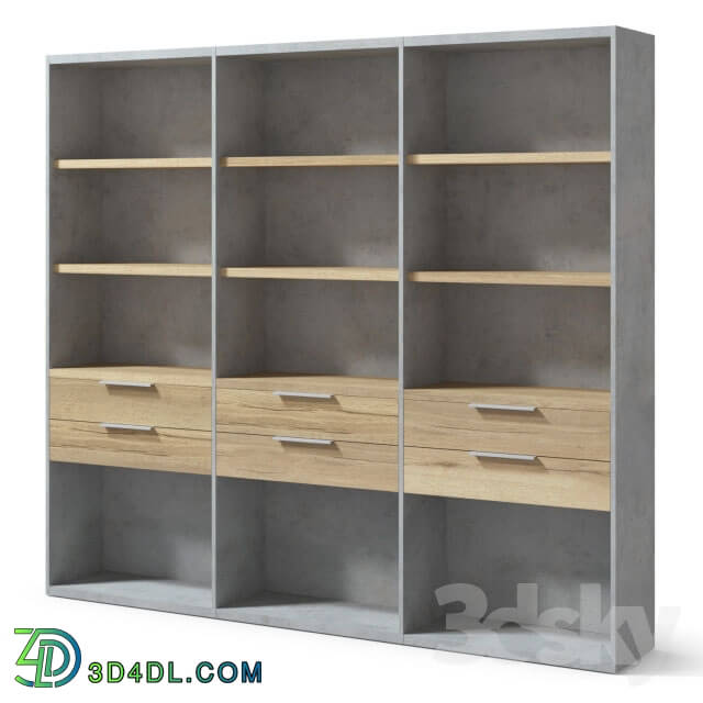 Wardrobe _ Display cabinets - Shelf for books