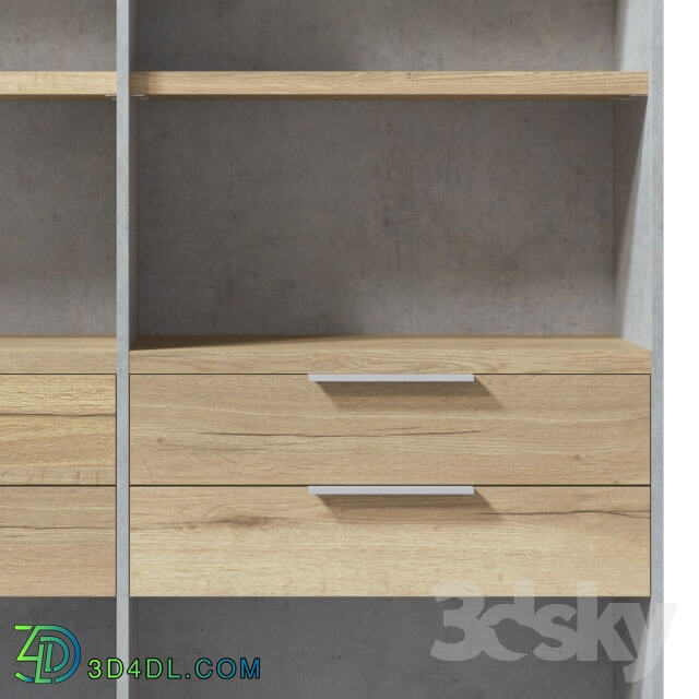 Wardrobe _ Display cabinets - Shelf for books