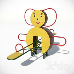 Other architectural elements - Swing _quot_Cheburashka_quot_ 