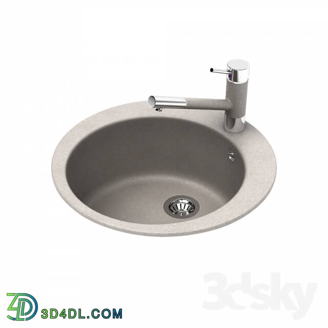 Sink - Wash AquaSanita SR 100 and Faucet AquaSanita 2765