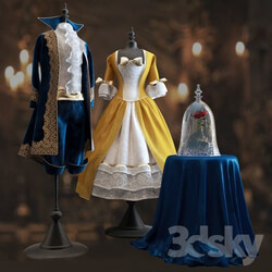 Clothes and shoes - Beauty and the Beast 