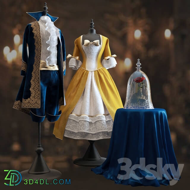 Clothes and shoes - Beauty and the Beast