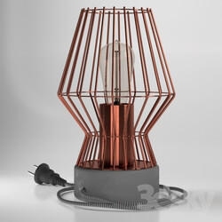 Table lamp - Bronze Lamp 