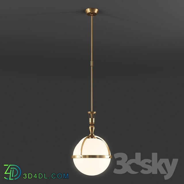 Ceiling light - GRAMERCY HOME - EDNA CHANDELIER CH119-1-BRS