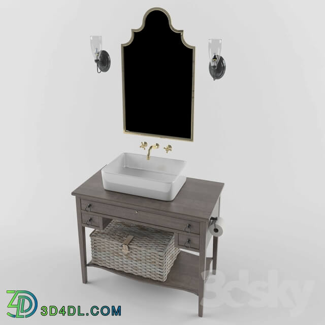 Bathroom furniture - Vintage Bathroom set