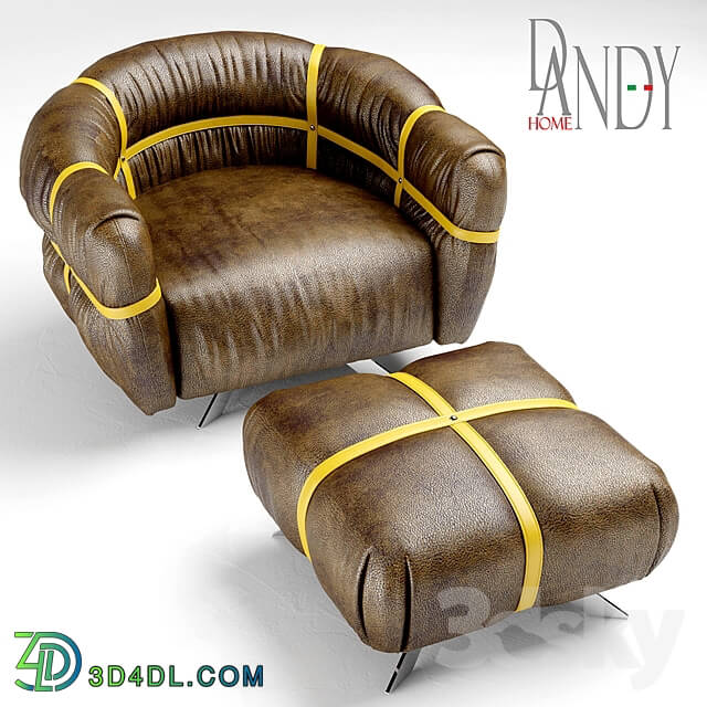 Arm chair - Armchair gamma dandy home CROSSOVER