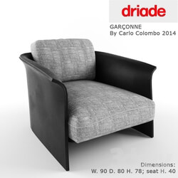 Arm chair - Garçonne by Driade _Garconne_ 