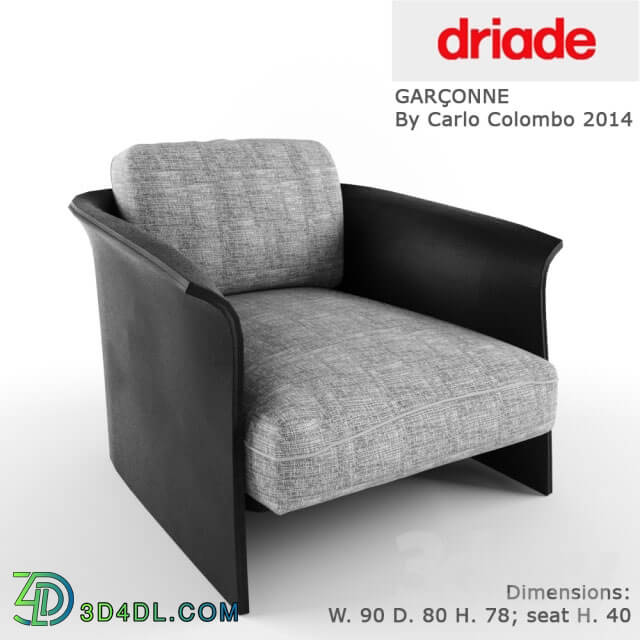 Arm chair - Garçonne by Driade _Garconne_