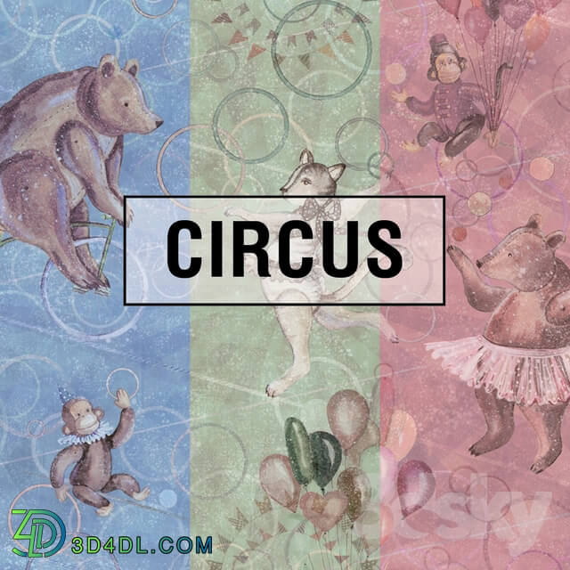 Wall covering - Factura _ Circus