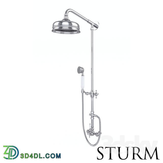 Faucet - Shower rack STURM Victorian 2_ color chrome