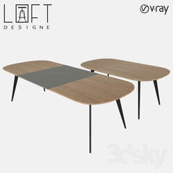 Table - Table LoftDesigne 6254 model 