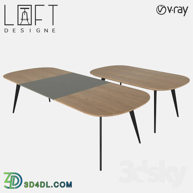 Table - Table LoftDesigne 6254 model