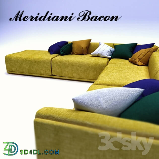 Sofa - Sofa Meridiani_Bacon