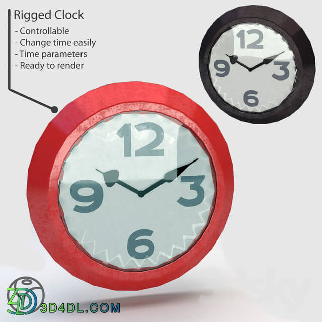 Watches _ Clocks - Rigged Clock