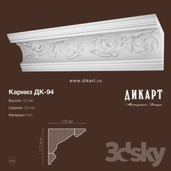 Decorative plaster - DK-94_H120x126mm 