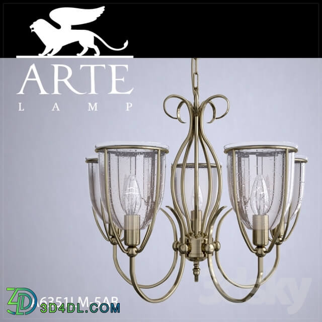 Ceiling light - Chandelier ARTE LAMP A6351LM-5AB