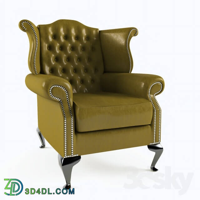 Arm chair - Chesterfield Queen armchear