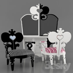 Table _ Chair - chairs desart-mon-amour 