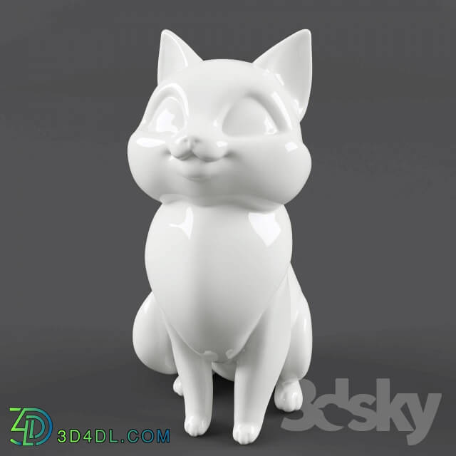Sculpture - statuette cat