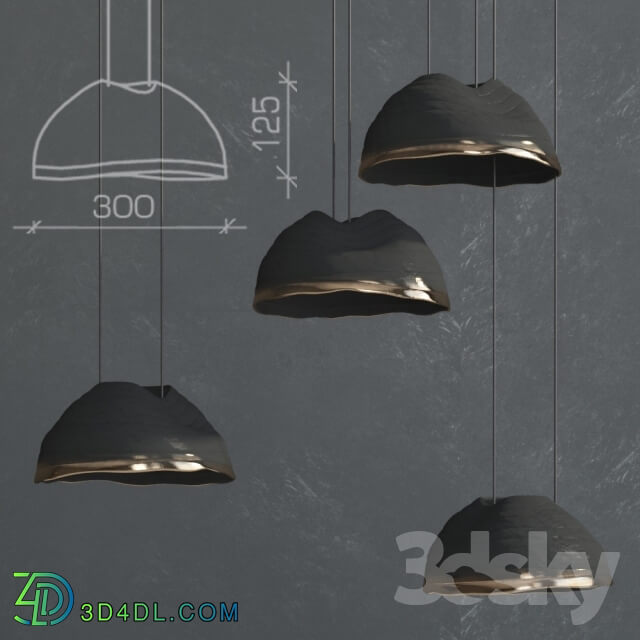 Ceiling light - Hanging lamp Yakusha Design