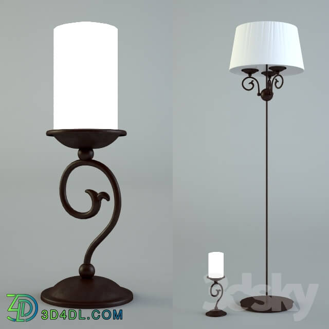 Floor lamp - Floor lamp _ candlestick