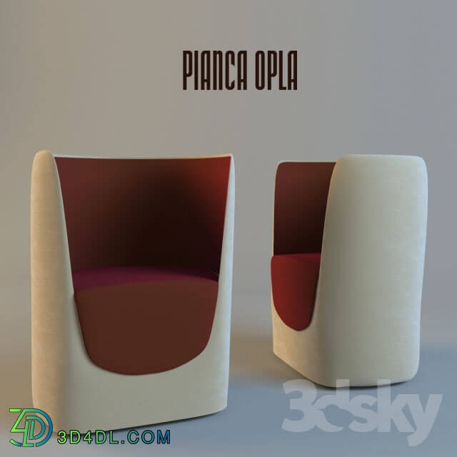 Arm chair - Opla Pianca Armchair