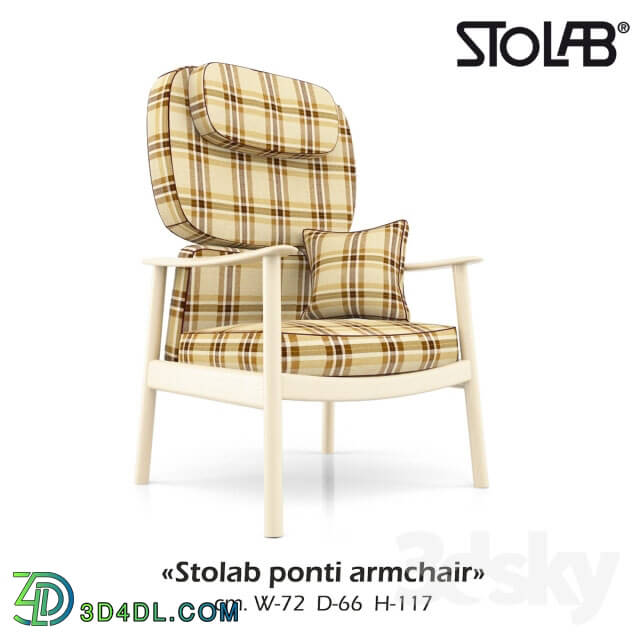 Arm chair - STOLAB Ponti armchair