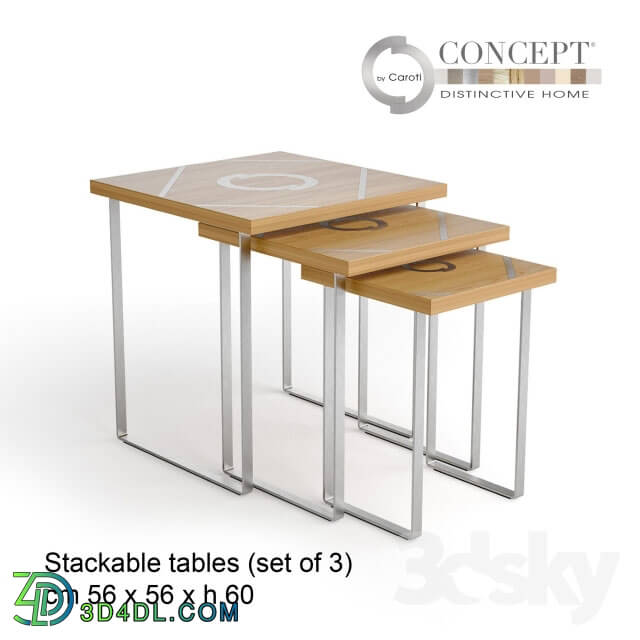 Table - Stackable table Tribute - Caroti Concept