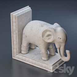 Other decorative objects - Elephant bookend 