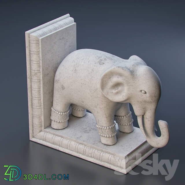 Other decorative objects - Elephant bookend