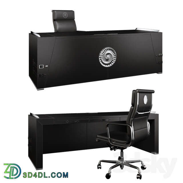 Office furniture - Desk and chair ART EDGE