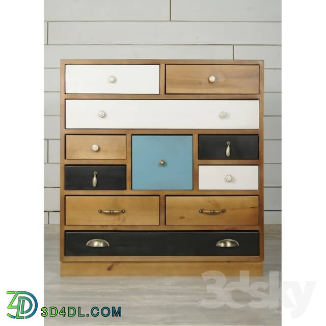 Sideboard _ Chest of drawer - Chest Aquarelle Birch