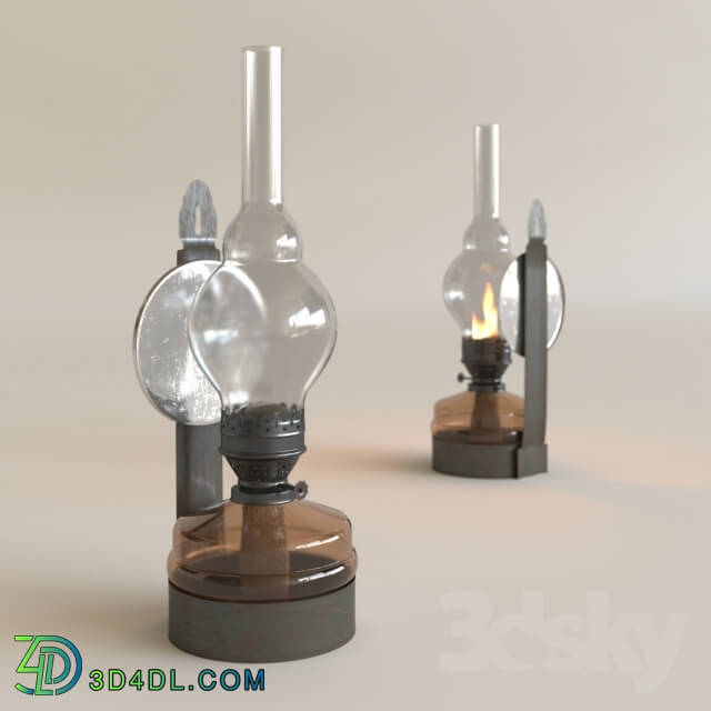 Street lighting - Kerosene lamp