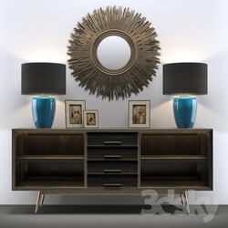 Sideboard _ Chest of drawer - REMY MIRROR 