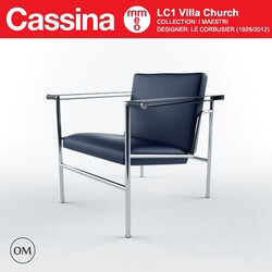 Chair - Cassina LC1 Villa Church 